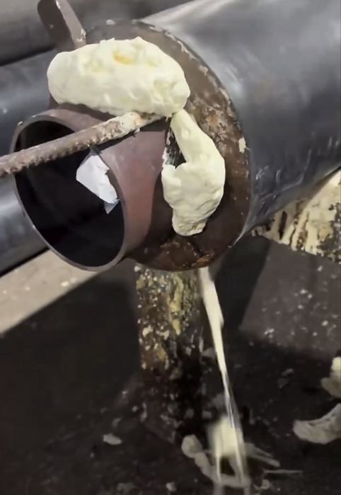 Аппарат для заливки ппу труб