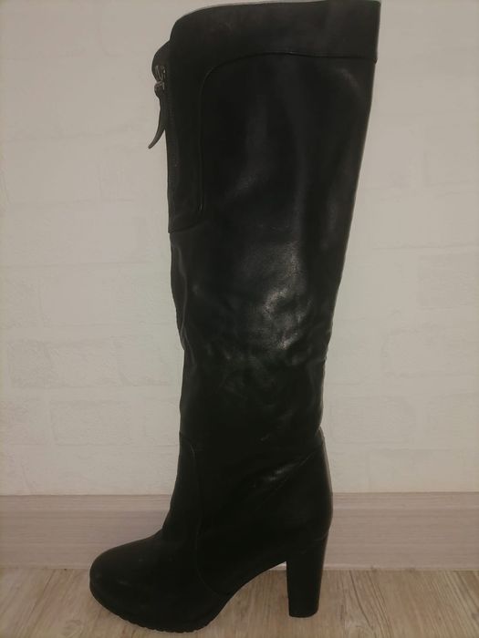 Сапоги полностью натуралка 40-41 р.