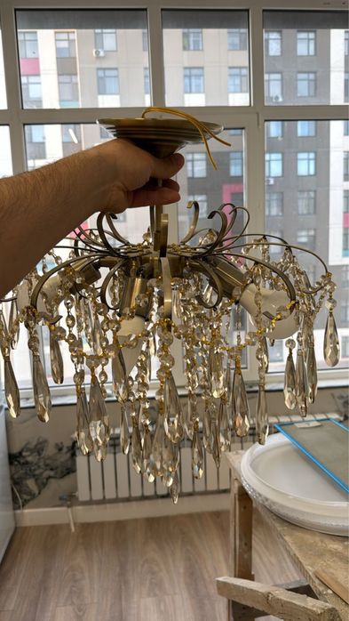 4 люстры за 50 000 тенге!