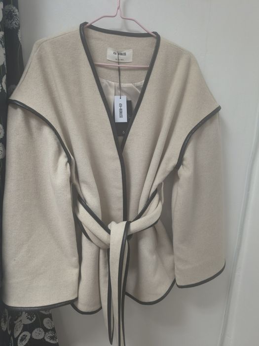 Дамско вълнено палто