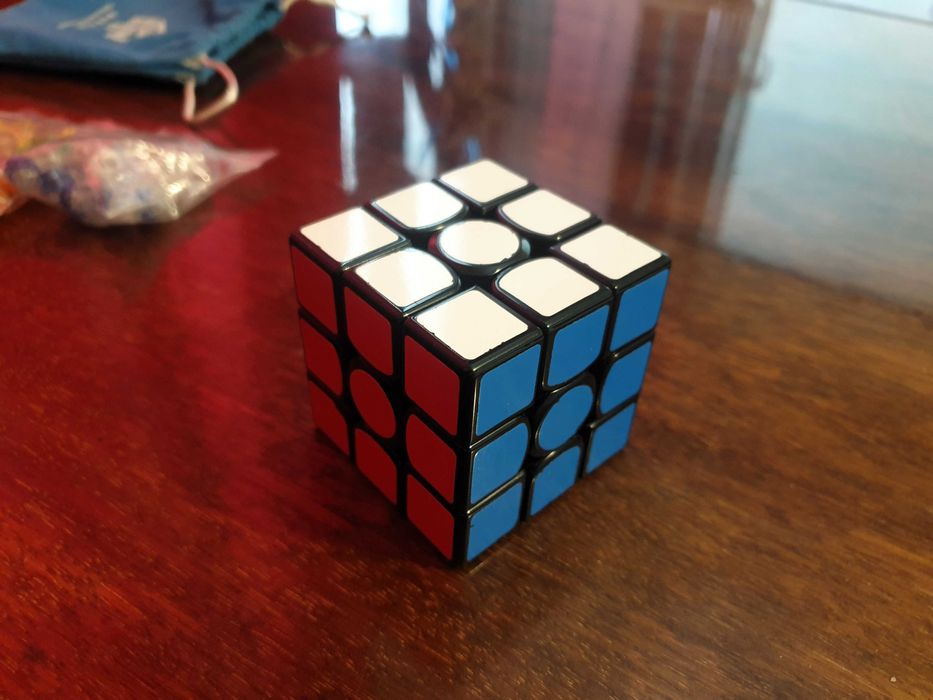 Рубик куб за скоростно нареждане Gan 356 Air UM 3x3x3 56мм Magnetic