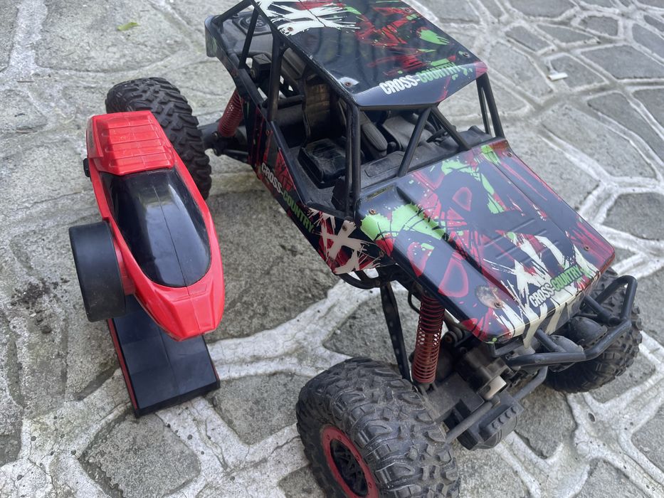 Masina Off Road Cross Country, scara 1:10, 100 m, telecomanda