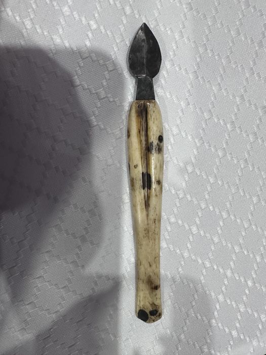 Нож за писма с седефена дръжка