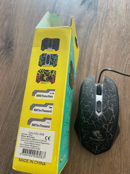 Mouse gaming RGB