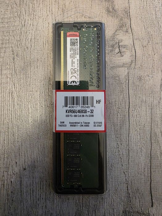 Kingston DDR5 32GB 5600MHz ram