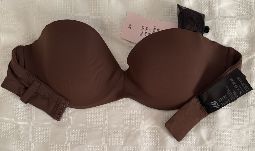 Sutien maro strapless