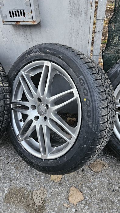 Джанти 5х112 19 8.0J19H2 ET45 със чисто нови гуми