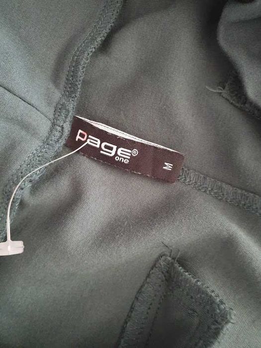 Pantaloni Page One,marimea M,ca noi,culoarea verde brad