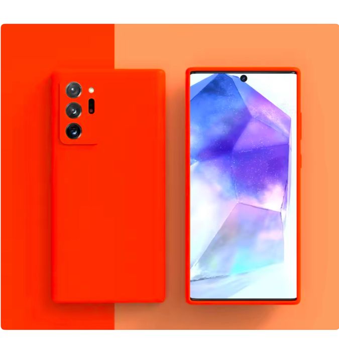 Samsung Note 10 Plus 20 Ultra Husa Silicon X Level Catifea Alcantara