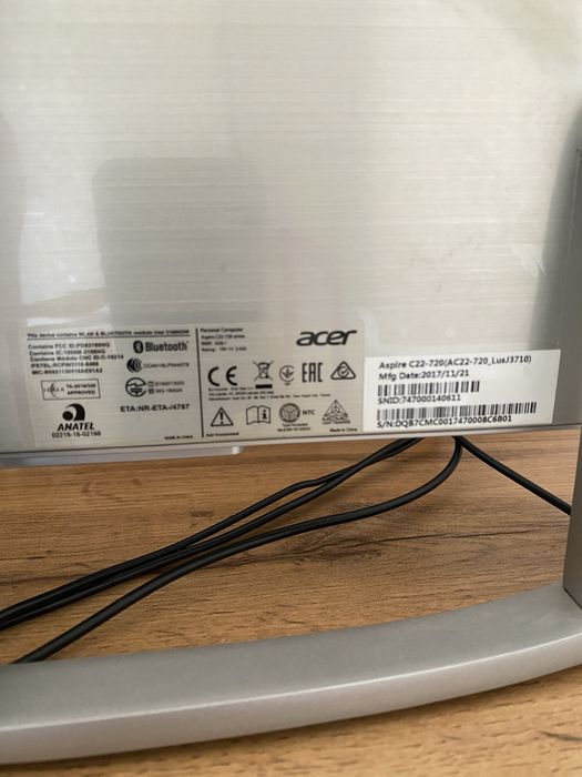 Моноблок компьютер Acer aspire c22-720