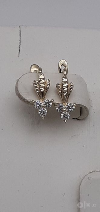 Детские серьги золотые
