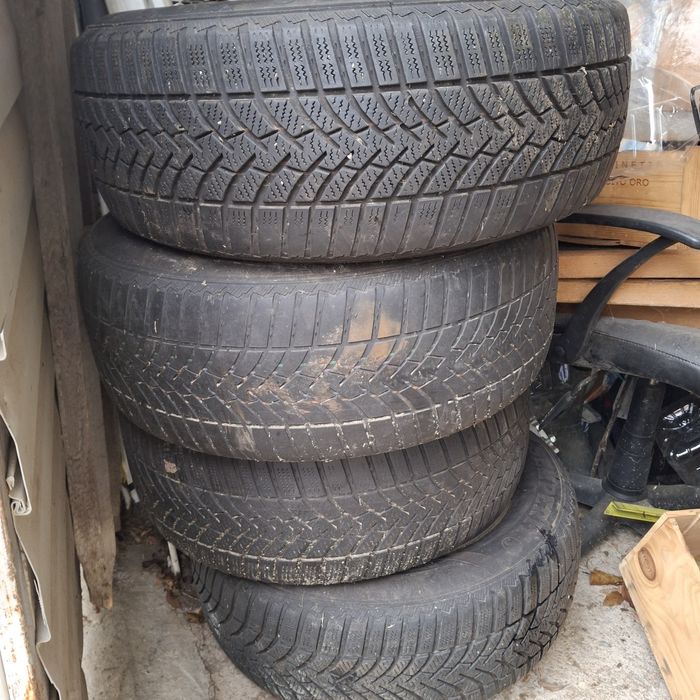 Jante + anvelope iarna  225/55/16 :5×112