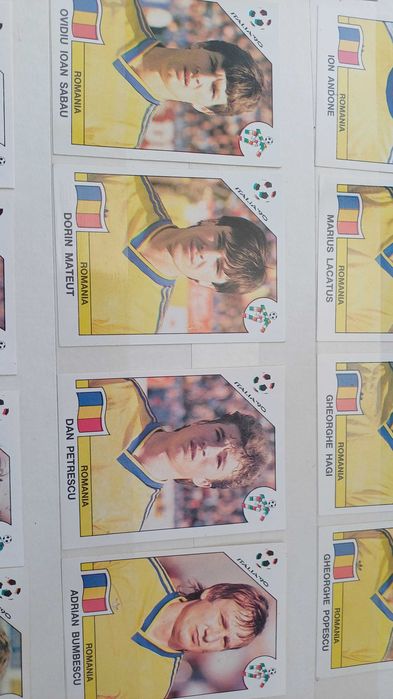 Echipa Romaniei de la World Cup '90 Italia