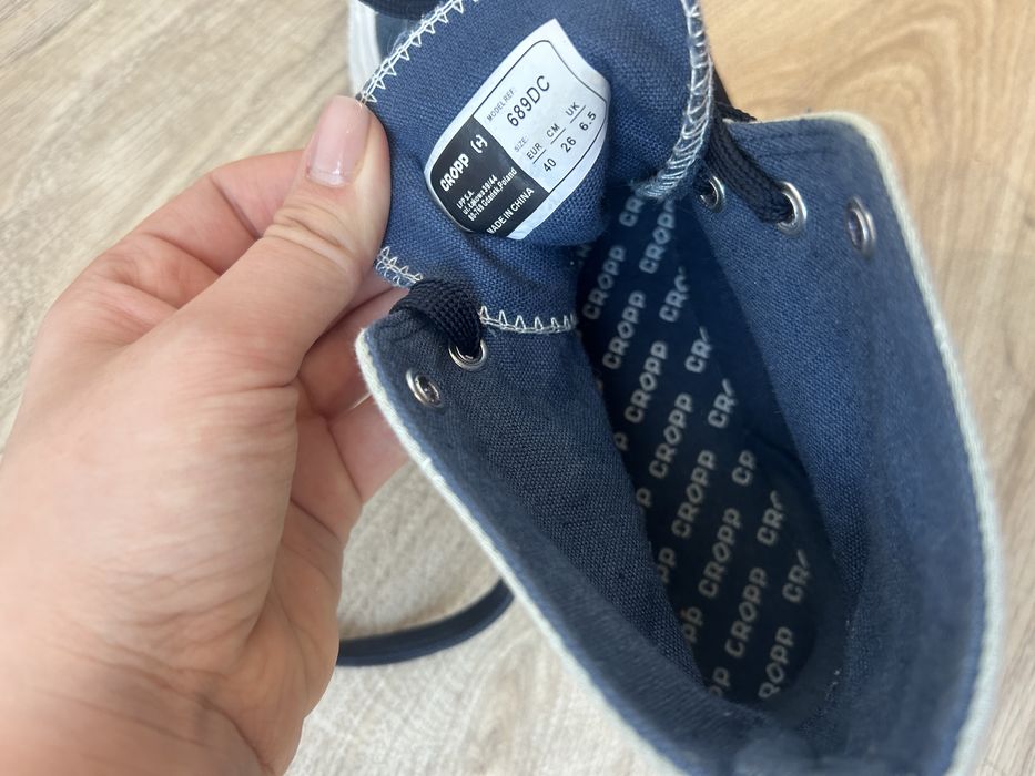 Дънкови дамски кецове