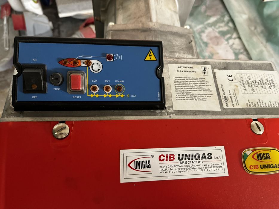 Arzator gaz metan industrial cib unigas ng 350