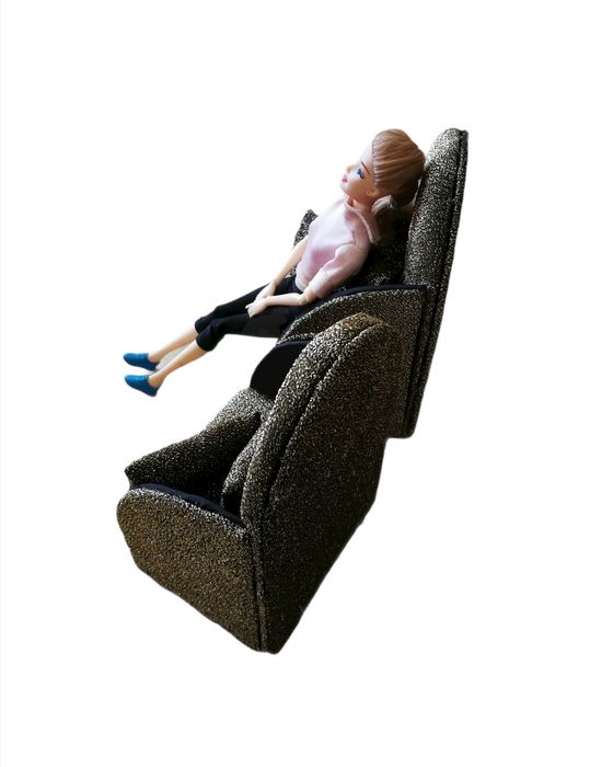 Мини Фотьойл за кукли Барби, обзавеждане за кукли