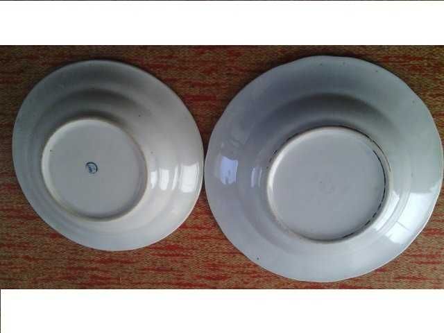 13 броя порцеланови чинии от соца и сервиз от йенско стъкло БЕЛОТЕРМ