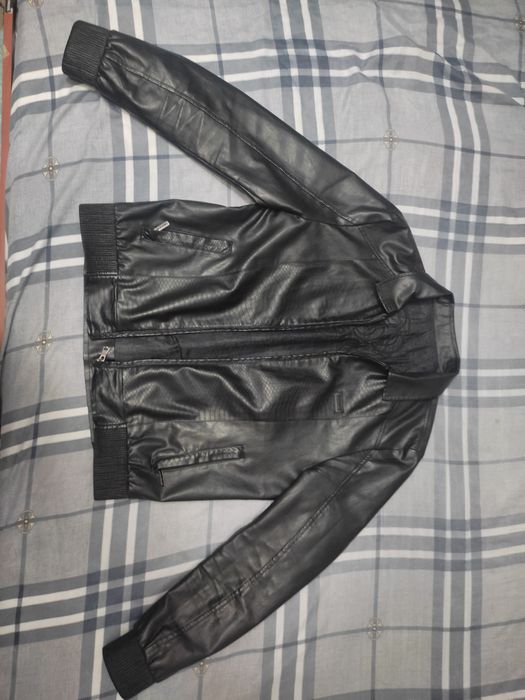 Мужская кожаная куртка