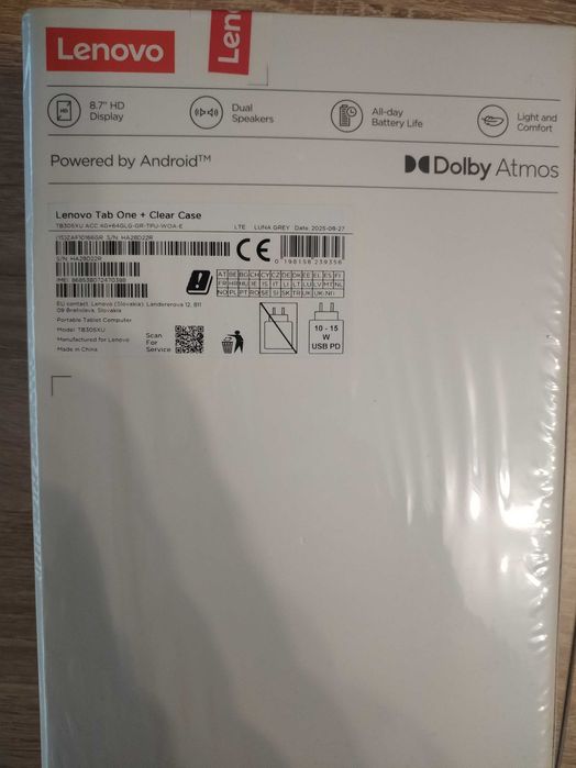 Таблет Lenovo tab one + CASE (неразпечатан)