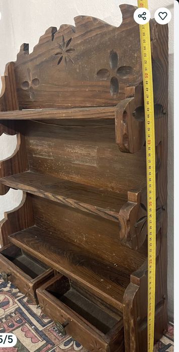 Raft de bucătărie vintage