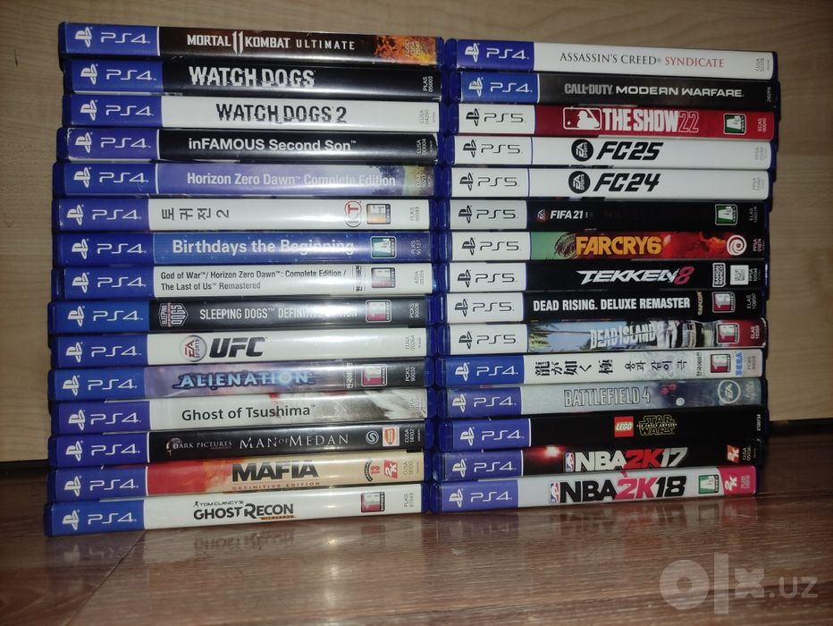 Продаются диски от ps 4/5