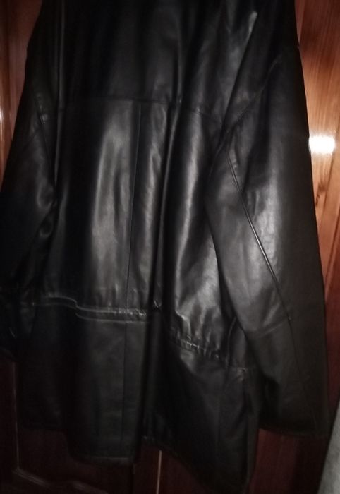 DANIEL HECHTER PARIS Оригинал Ново Мъжко Зимно Яке от Естествена Кожа