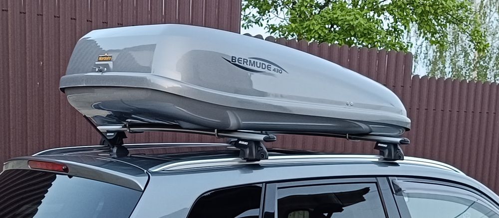 Închiriez cutie portbagaj +bare