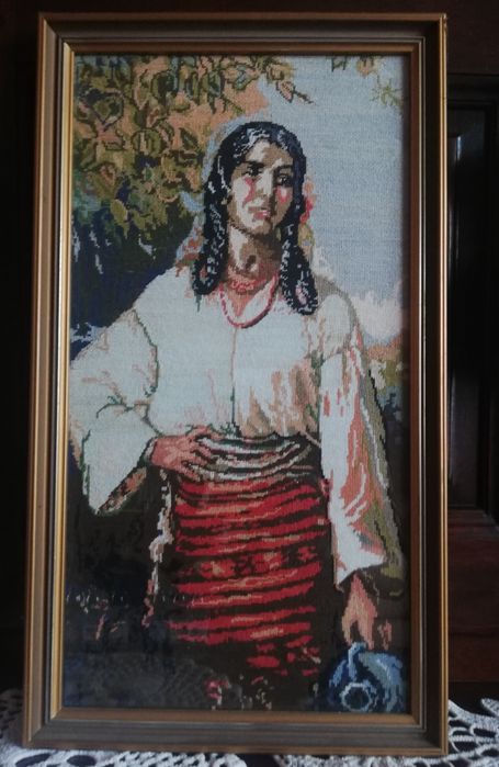 Goblen Theodor Aman- Țiganca