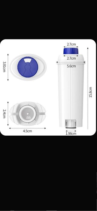 Фильтр для кофемашины delonghi DLSC002, с активированным углем.
