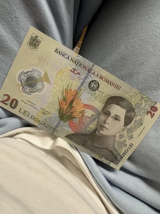 vând bacnotă 20 ron pentru colecționari