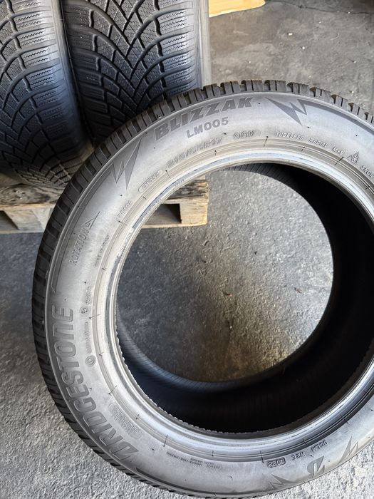 4 anvelope iarna 215/55/17 Bridgestone DOT 2022 7 mm!
