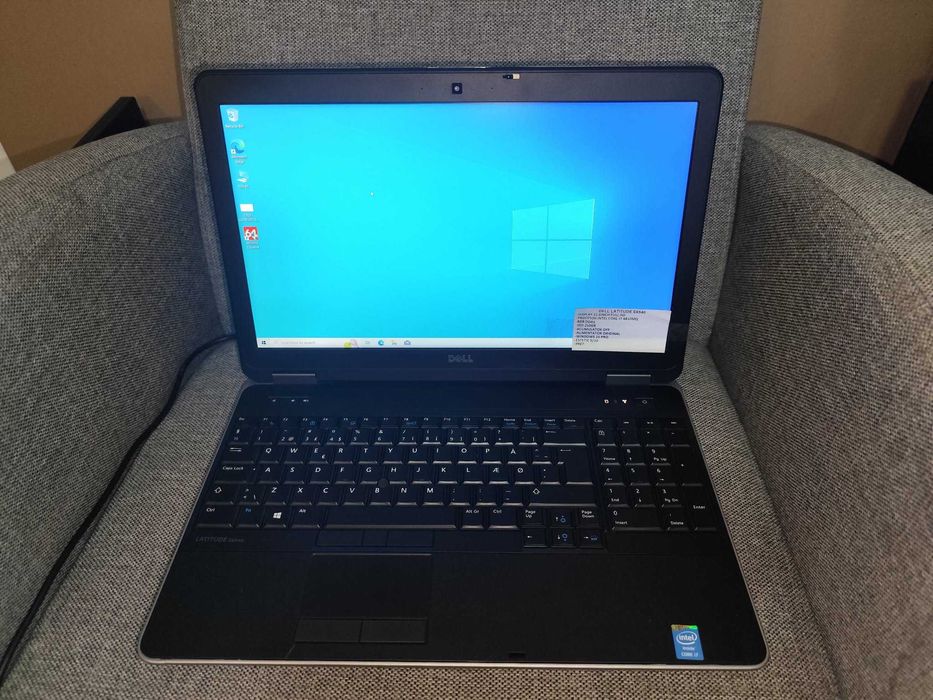 Laptop Dell Latitude E6540, I7-4810MQ, 8Gb Ram, ssd240Gb, pv dedicata