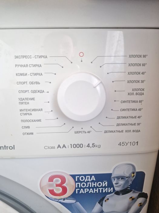 Стиральная машина рабочая
