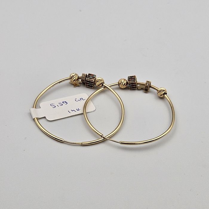 Amanet F28: Cercei aur 14k 500 lei/gram C6276 (N)