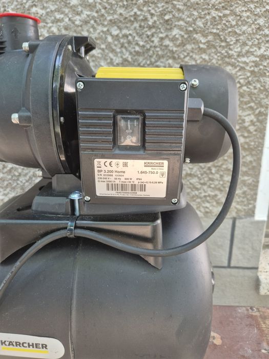 Хидрофорна помпа хидрофор Karcher BP 3.200