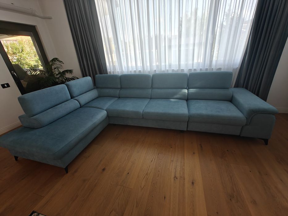 Coltar extensibil din stofa