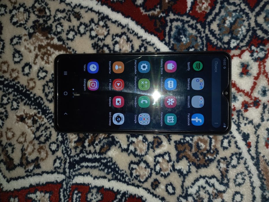 Galaxy A02 Ёмкость  памяти 32 ГБ