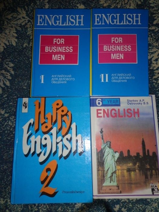 Продается книги по английскому новые  + Click