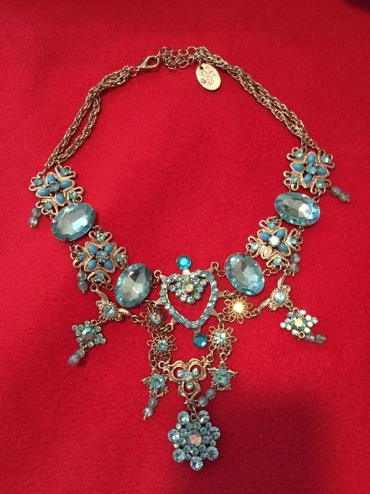 Колие Swarovski,гривна Swarovski , С&S,гривна и колие d&g