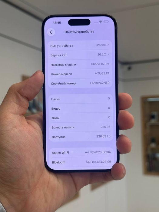 iPhone 15 Pro | 256 GB
