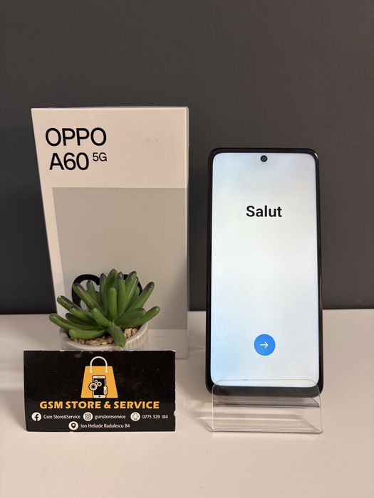 Oppo A60 5G 128GB Nou Deisgilat Garantie Gsm Store&Service