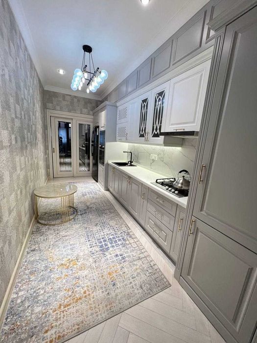 Чимбай 4 ком евроремонт, мебель и техника 120м2