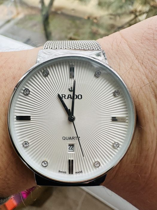 Ceas Rado Centrix Diamonds Quartz Silver