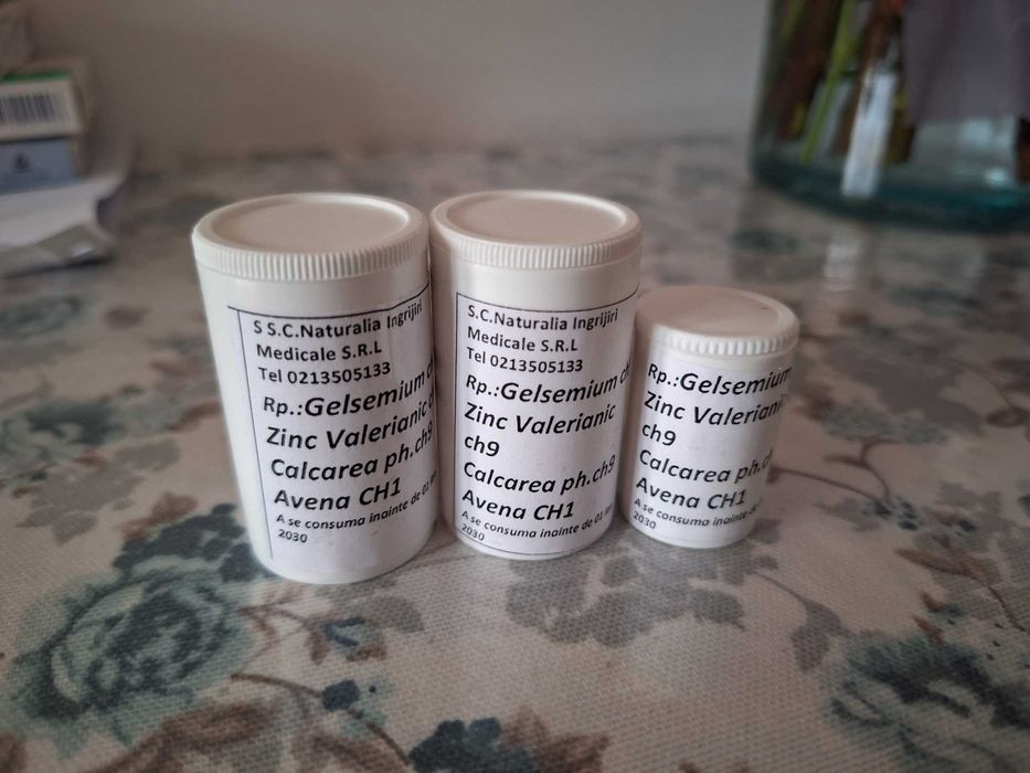 3× Gelsemium Zinc Valerianic