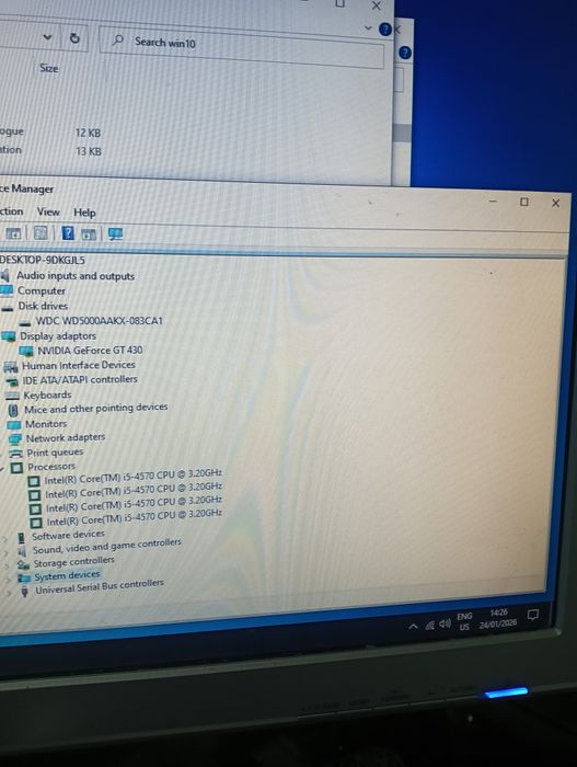 PC Fujitsu  E420 I5, 8gb ram , hdd500 ,video dedicat
