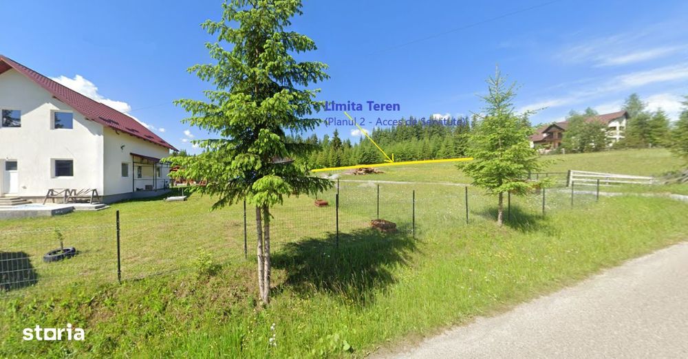 Neagra Sarului - Saru Dornei, Teren S = 6450 mp; 13 km de Vatra Dornei