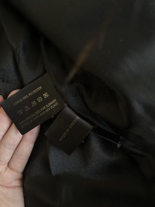 Норковая шуба Blacklama