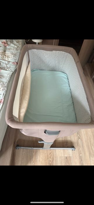 Бебешка кошара с падаща страна Chicco - Next 2 Me