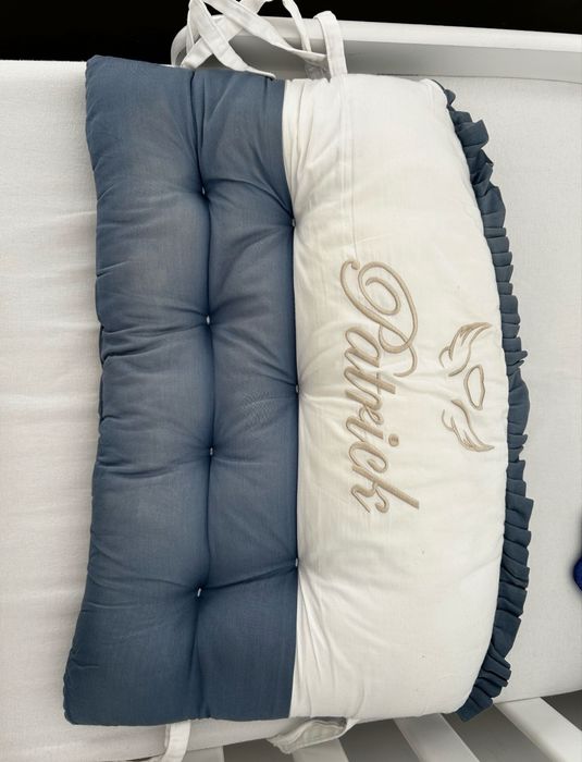Patut bebe din lemn multifunctional Rigoletto + Saltea Cocos - MAMO-TATO