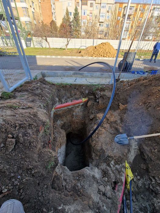 Subtraversari orizontale de drumuri,strazi,alei pt apa,gaz,electrice